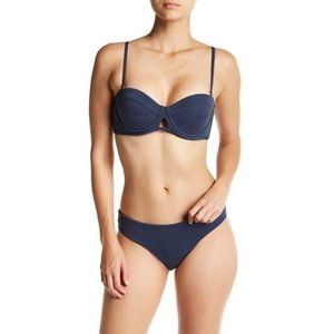 Tavik X REVOLVE Corsica Ali Textured Bikini Set Small in Ombre Blue New